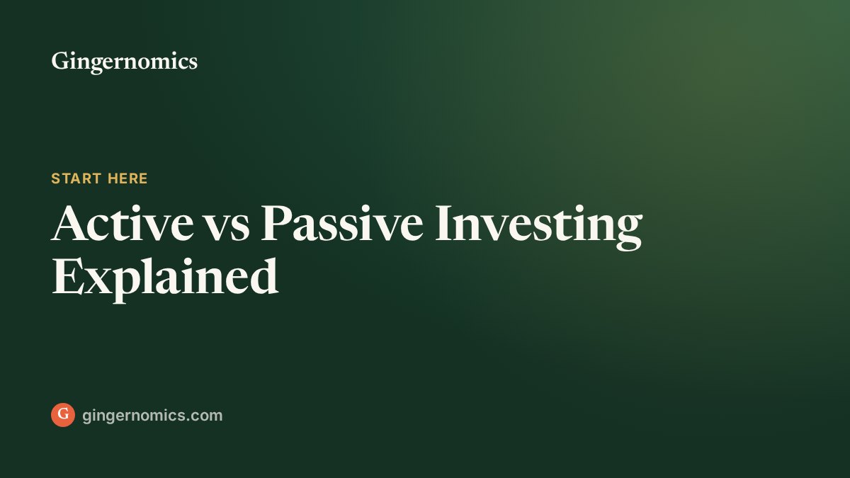 Active vs Passive Investing Explained