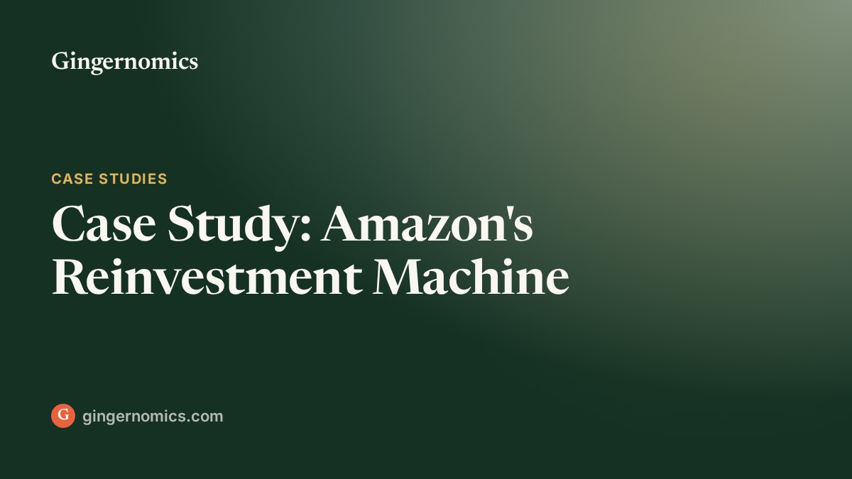 Case Study: Amazon's Reinvestment Machine