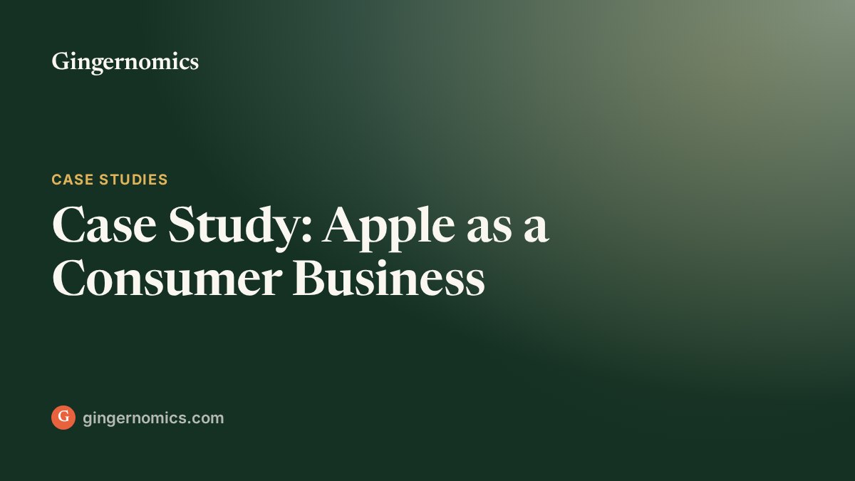 Case Study: Apple as a Consumer Business