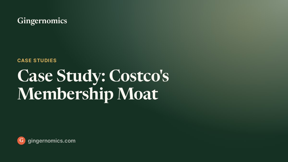 Case Study: Costco's Membership Moat