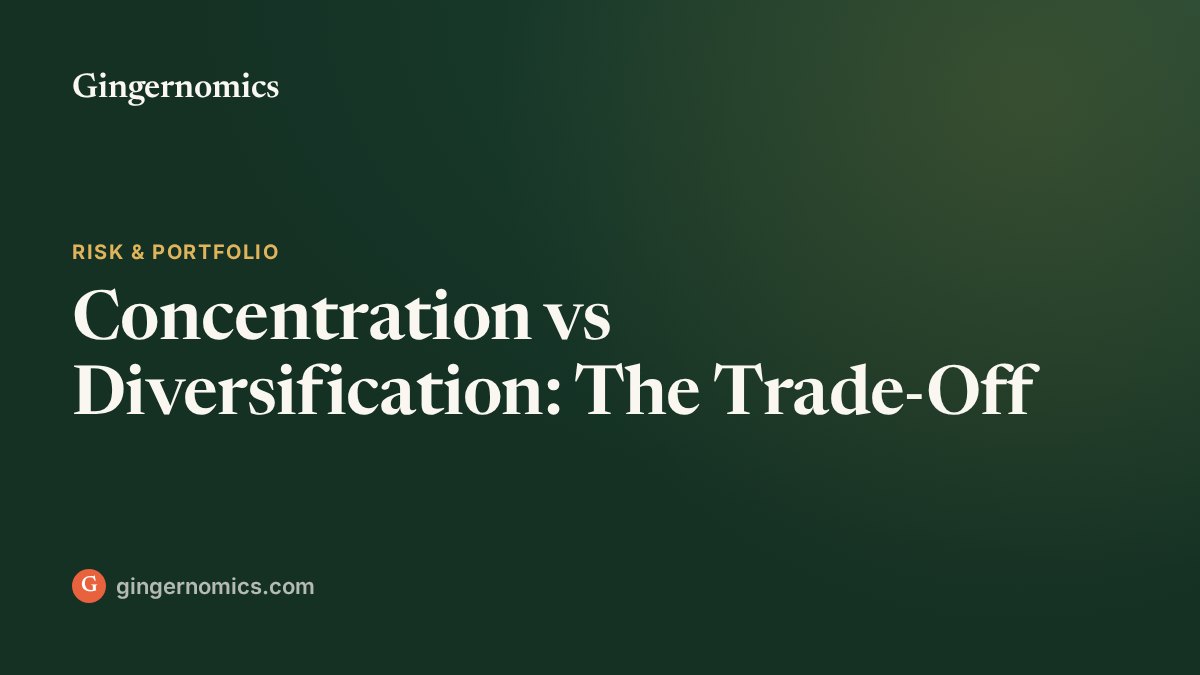 Concentration vs Diversification: The Trade-Off