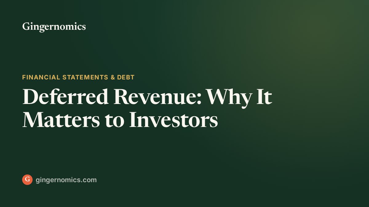 Deferred Revenue: Why It Matters to Investors