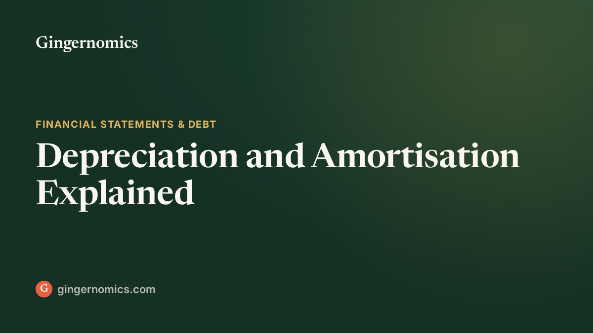 Depreciation and Amortisation Explained