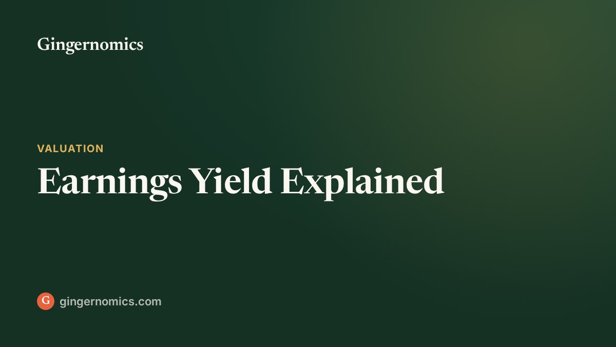 Earnings Yield Explained