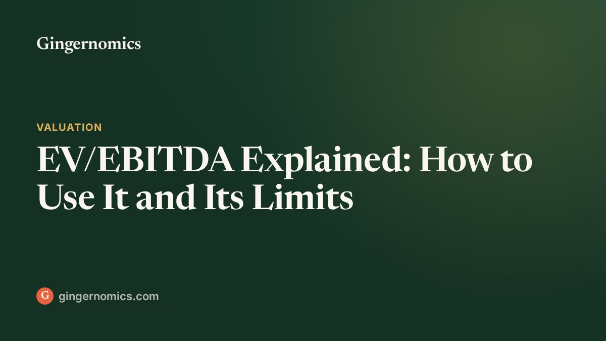 EV/EBITDA Explained: How to Use It and Its Limits