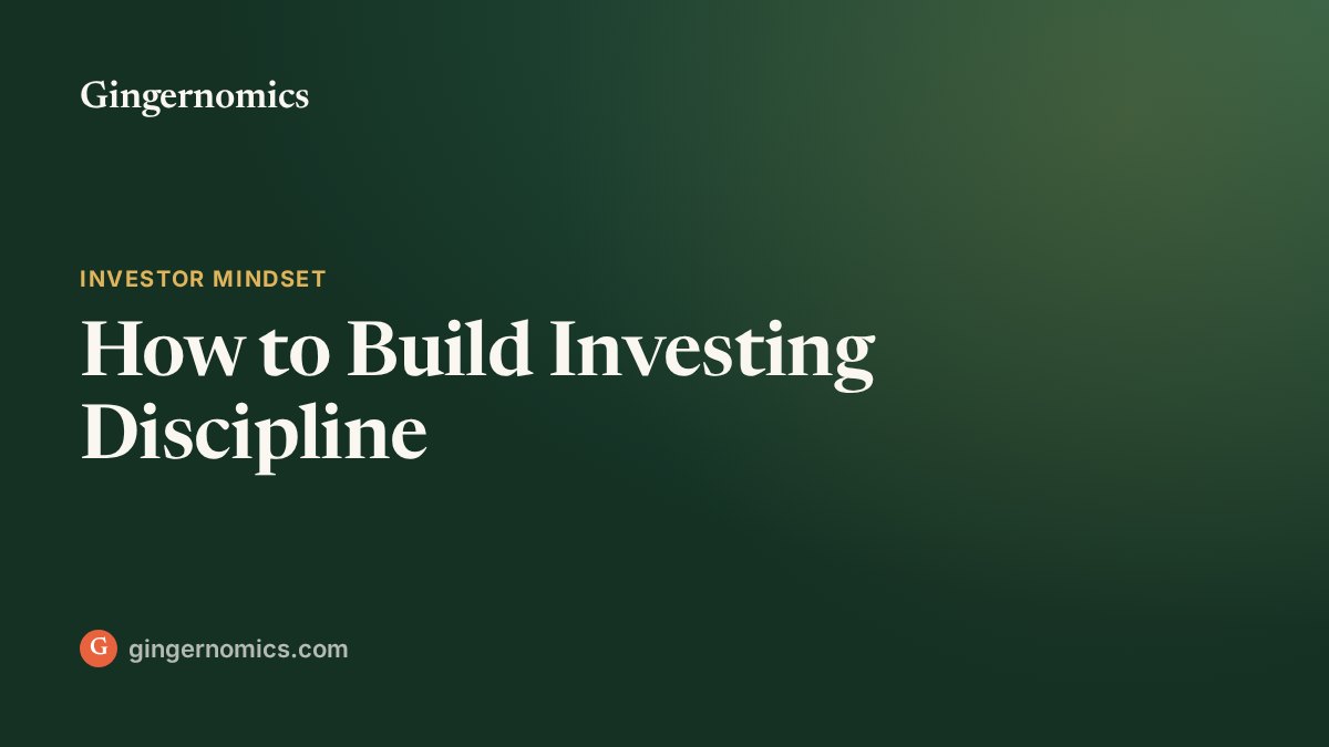 How to Build Investing Discipline