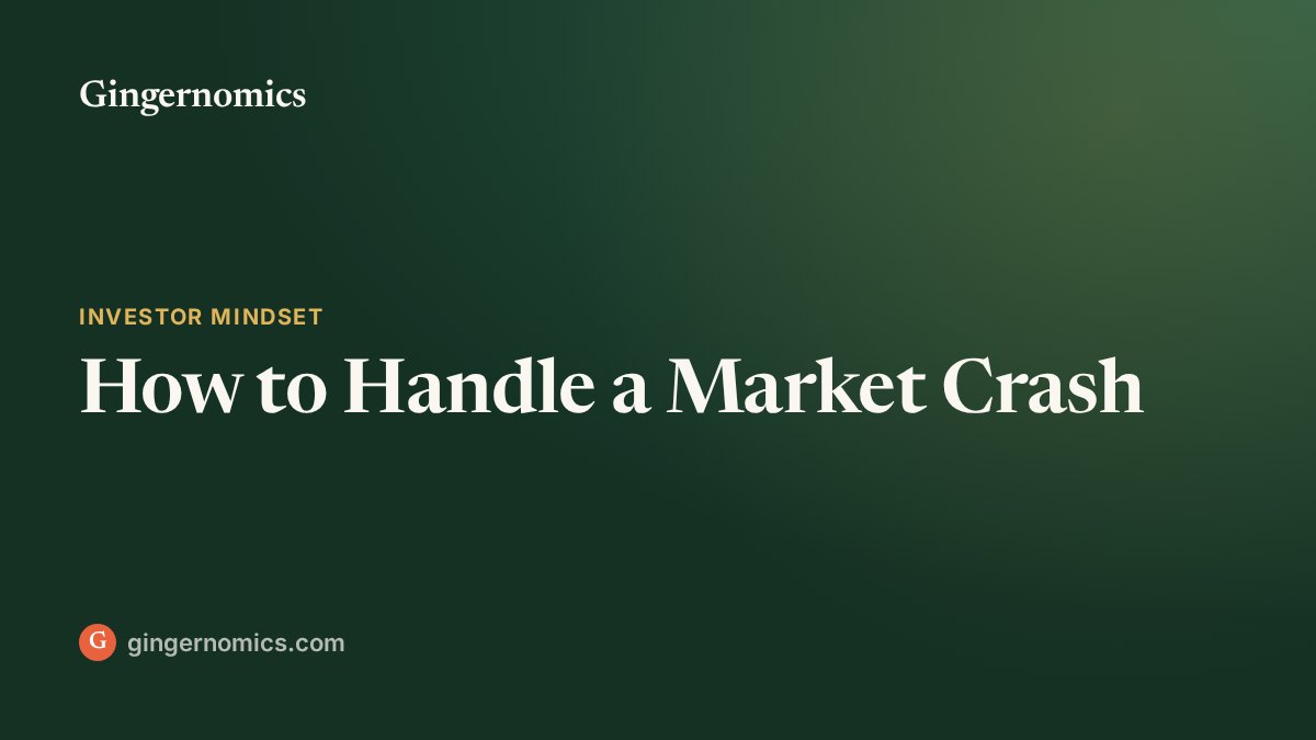 How to Handle a Market Crash