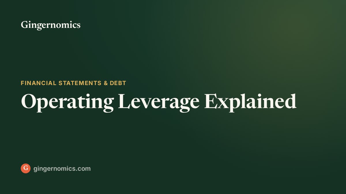 Operating Leverage Explained