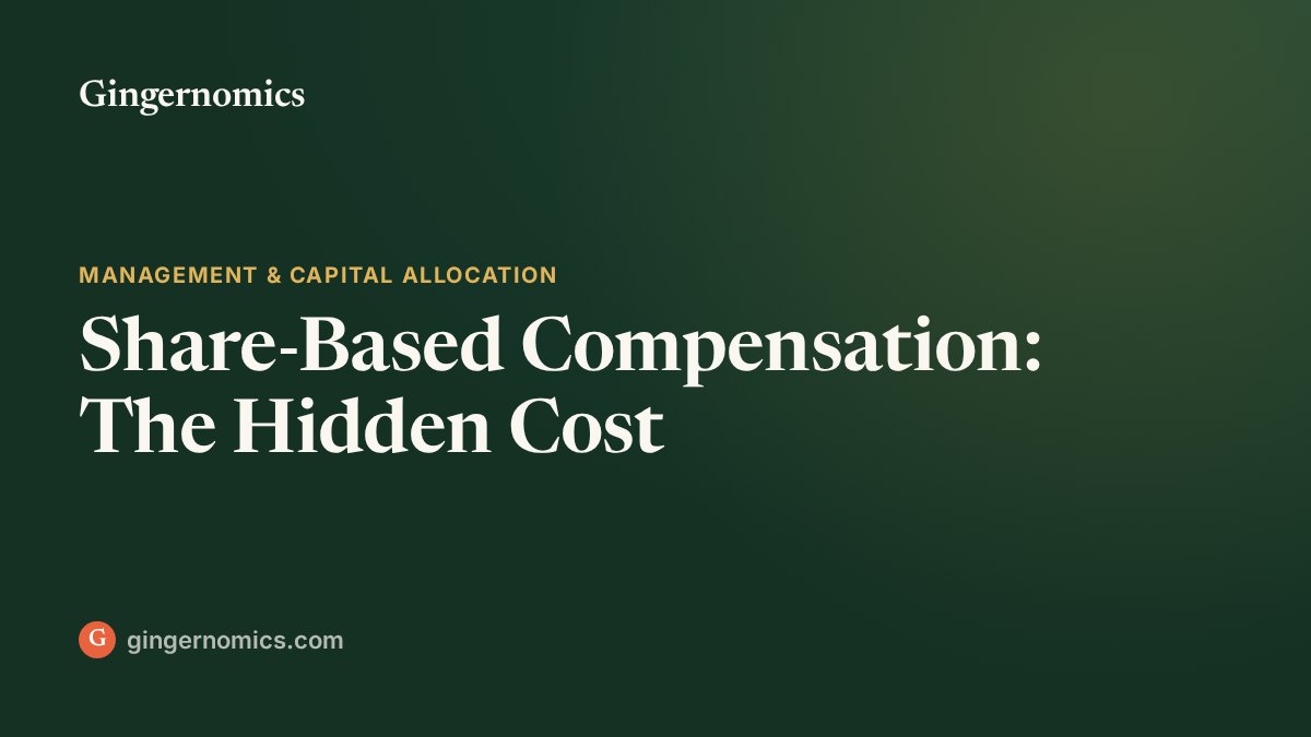Share-Based Compensation: The Hidden Cost