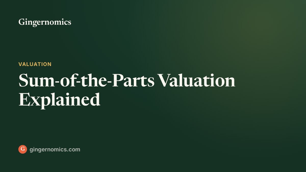 Sum-of-the-Parts Valuation Explained