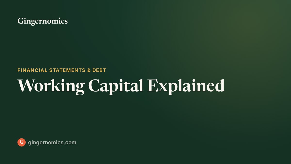 Working Capital Explained